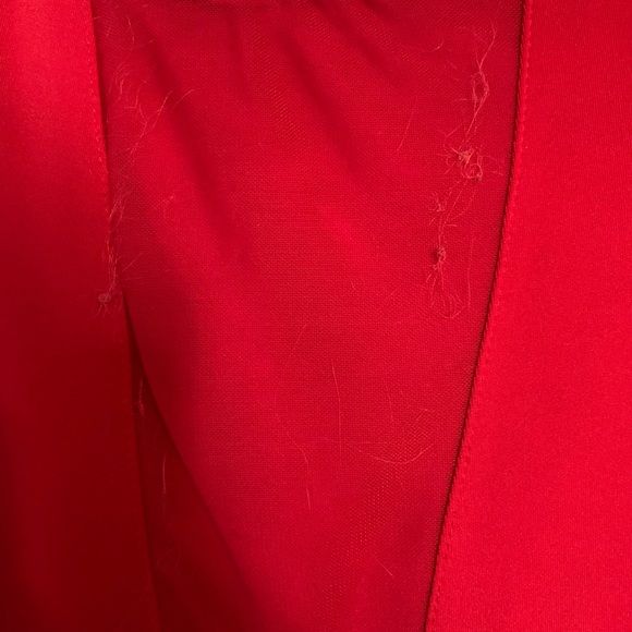 Windsor Red Mesh Formal Skater Dress - Picture 2 of 3